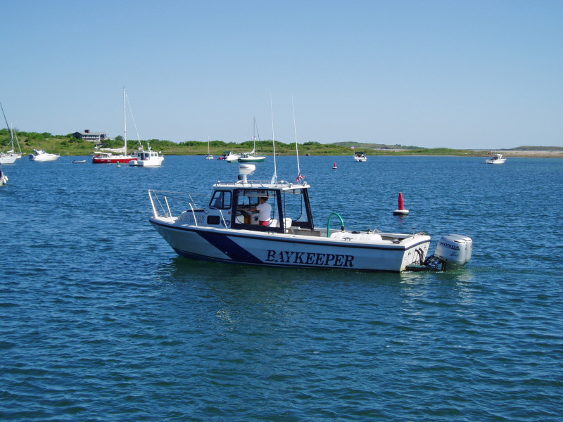 R/V Baykeeper in Cuttyhunk Harbor