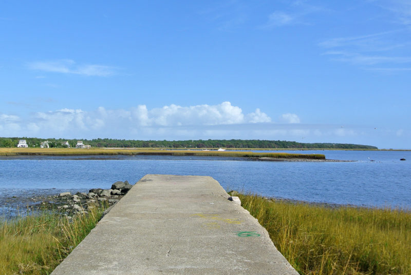 pier at Little Bay Conservation Area in Fairhaven