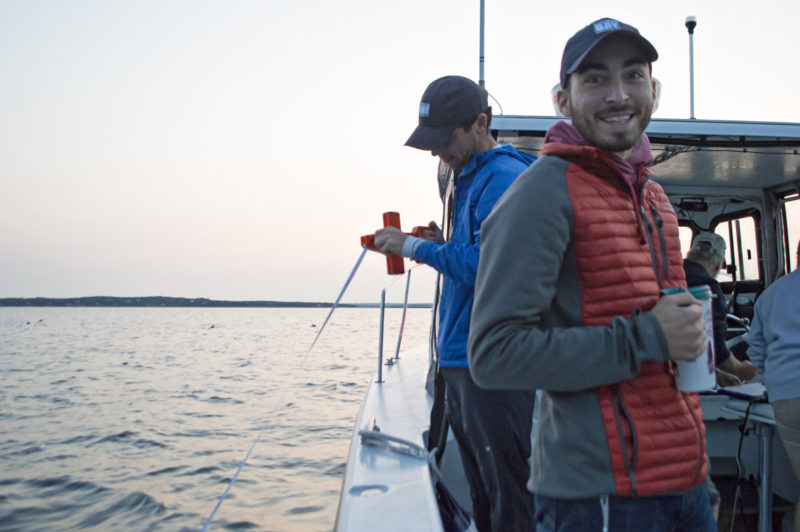 Buzzards Bay Coalition service members on the Baykeeper