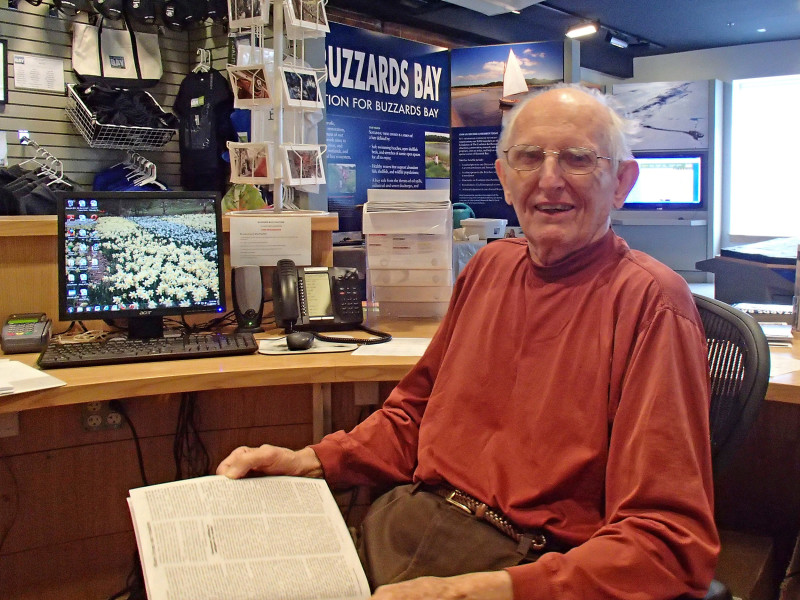 Buzzards Bay Coalition 2013 Volunteer of the Year Joe Collins of Westport