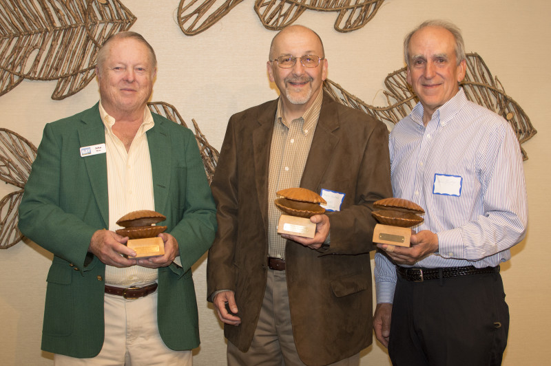 2014 Buzzards Bay Guardian Award winners John Ross, Rich Packard, and the Wankinquoah Rod and Gun Club