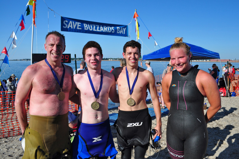 Fastest swimmers in the 2014 Buzzards Bay Swim