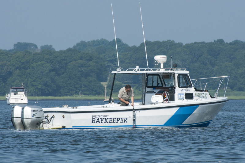 R/V Baykeeper in Apponagansett Bay