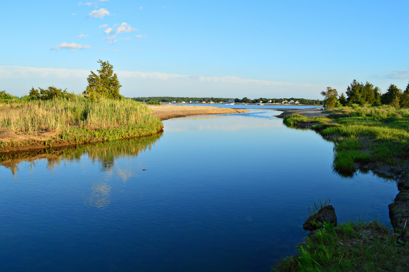 inlet leading from Eel Pond to Mattapoisett Harbor