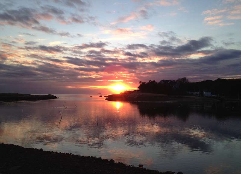 Sunset over Wild Harbor