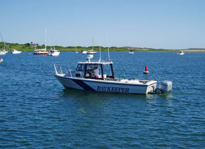 R/V Baykeeper in Cuttyhunk Harbor