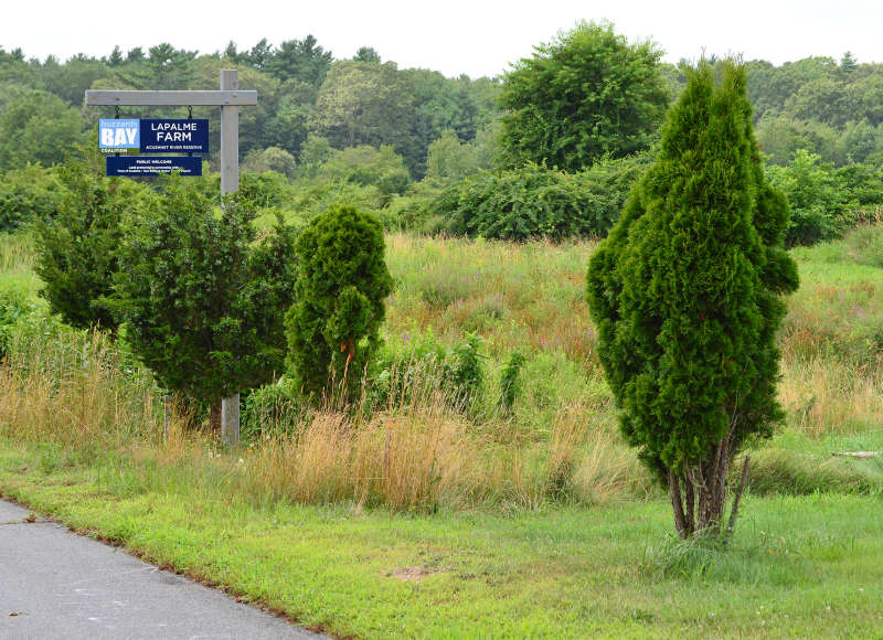 entrance to LaPalme Farm in Acushnet