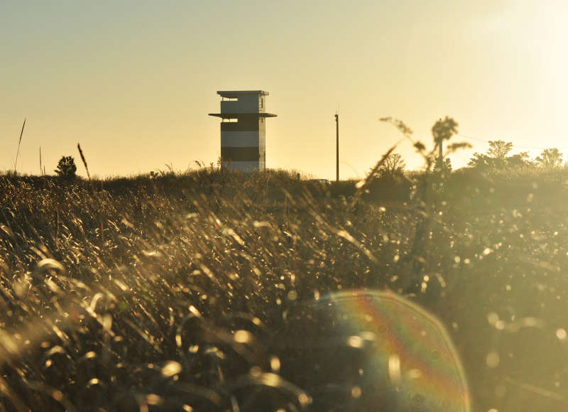 lookout tower at West Island Town Beach in Fairhaven