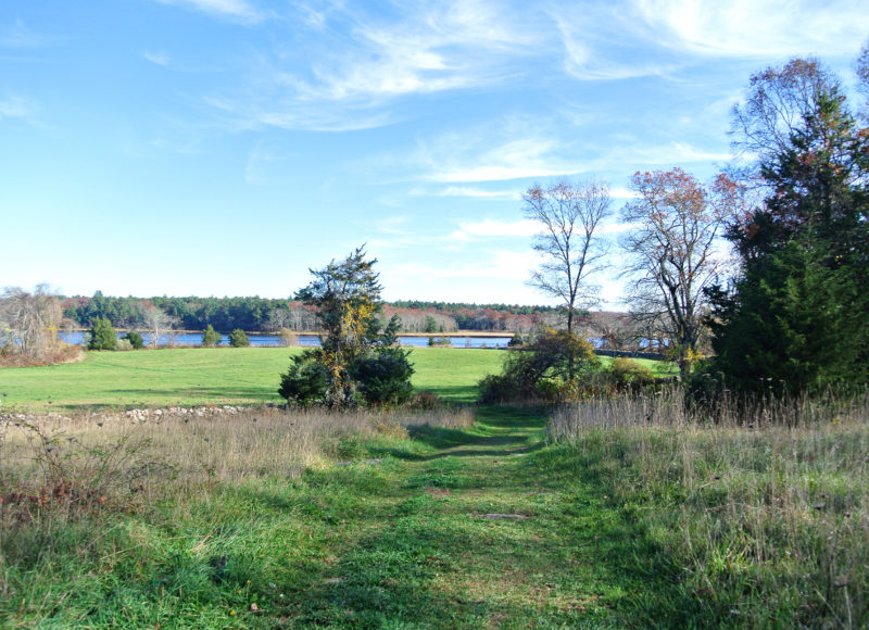 East Branch of the Westport River from Westport Town Farm