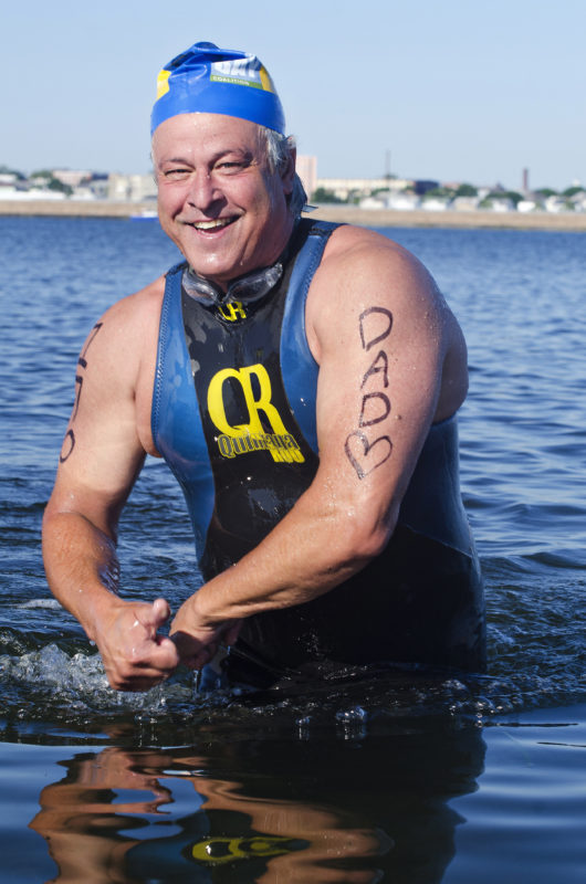 swimmer at the 2016 Buzzards Bay Swim