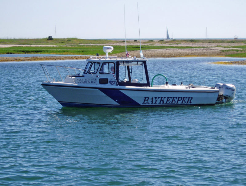 R/V Baykeeper in Cuttyhunk Harbor