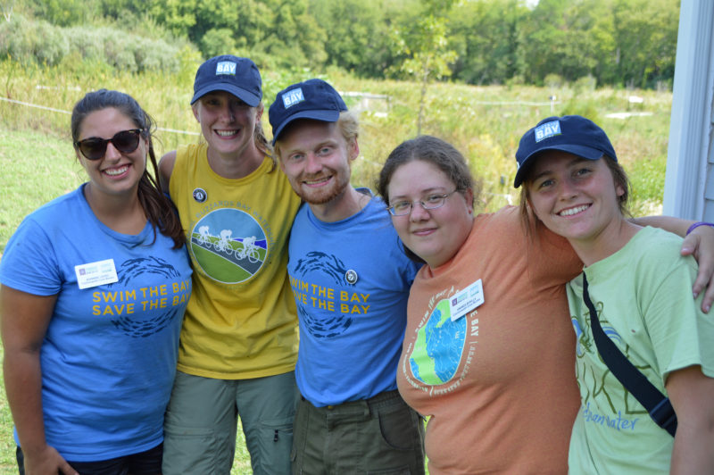 Buzzards Bay Coalition service members at The Sawmill in Acushnet