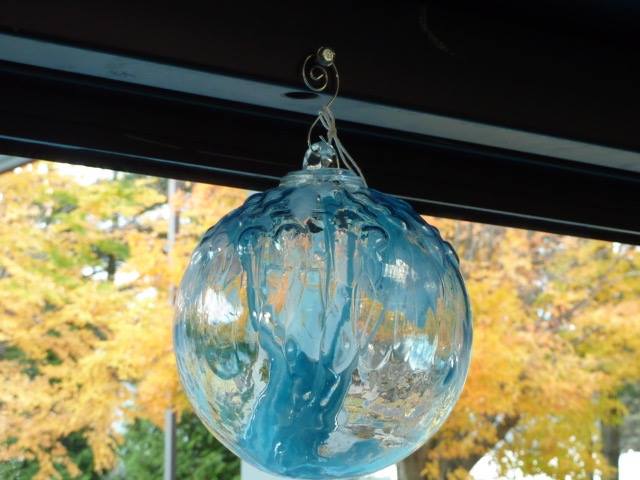 holiday glass ornament