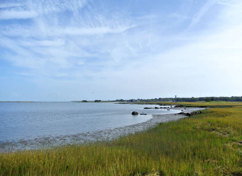 view of Little Bay from Little Bay Conservation Area in Fairhaven