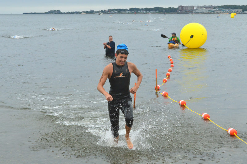 Alex Gallant at 2013 Buzzards Bay Swim