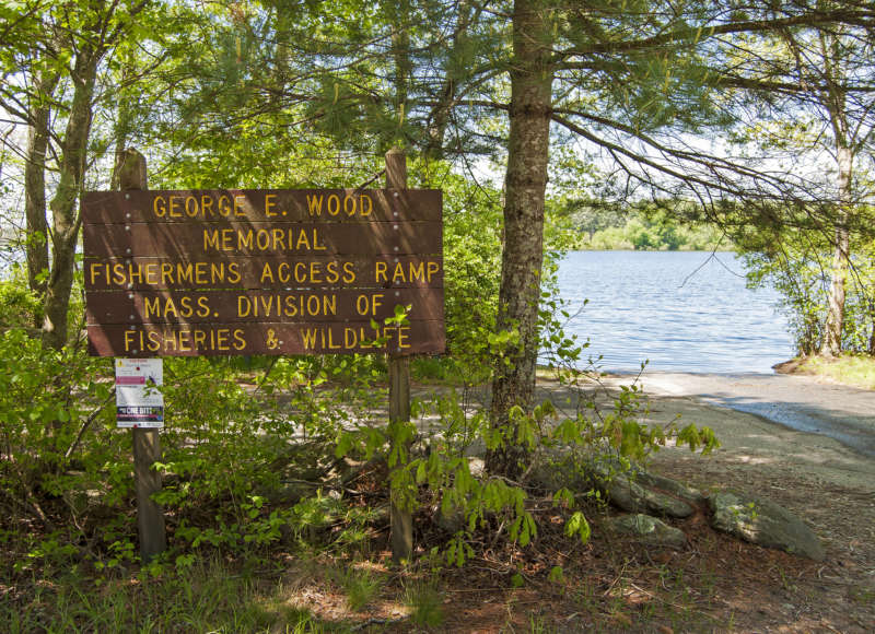 George E. Wood Memorial Fishermen's Access Ramp in Rochester