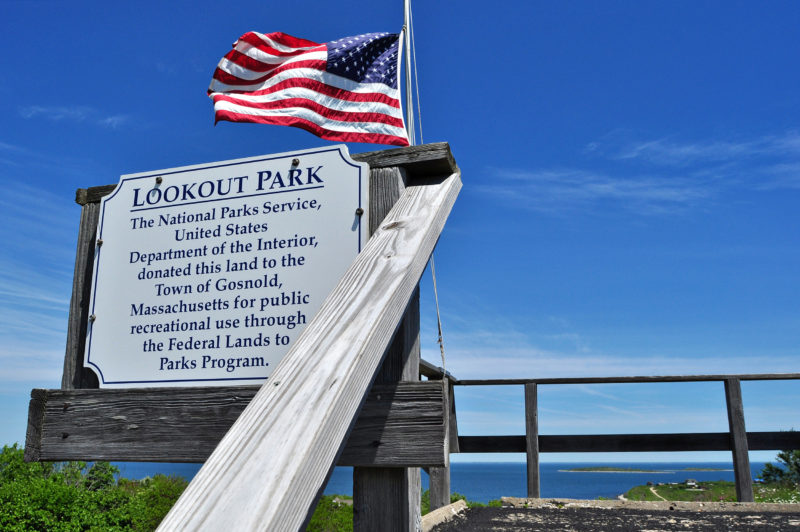 Lookout Park on Cuttyhunk Island
