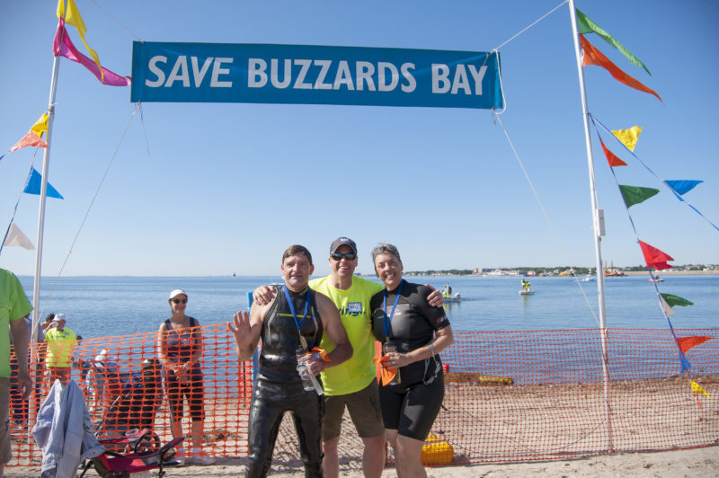 Gerry Payette at the 2016 Buzzards Bay Swim.
