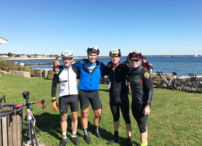 Moe’s Go Coastal cycling team members.