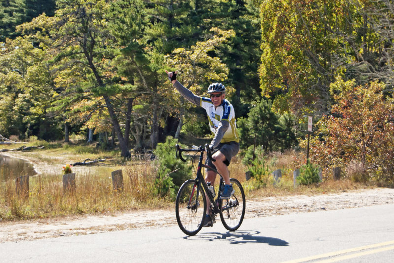 Ken Cheitlin on his bike