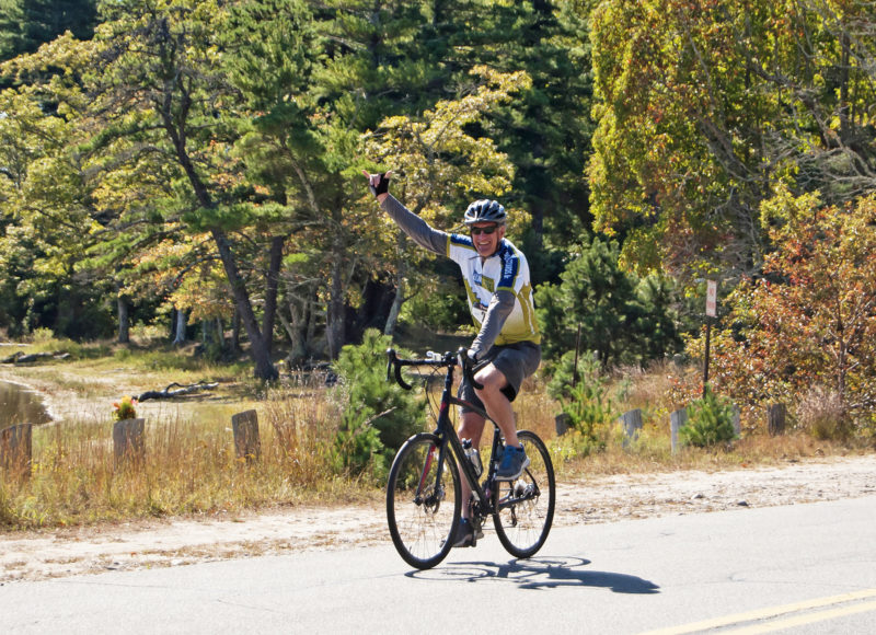 Ken Cheitlin on his bike