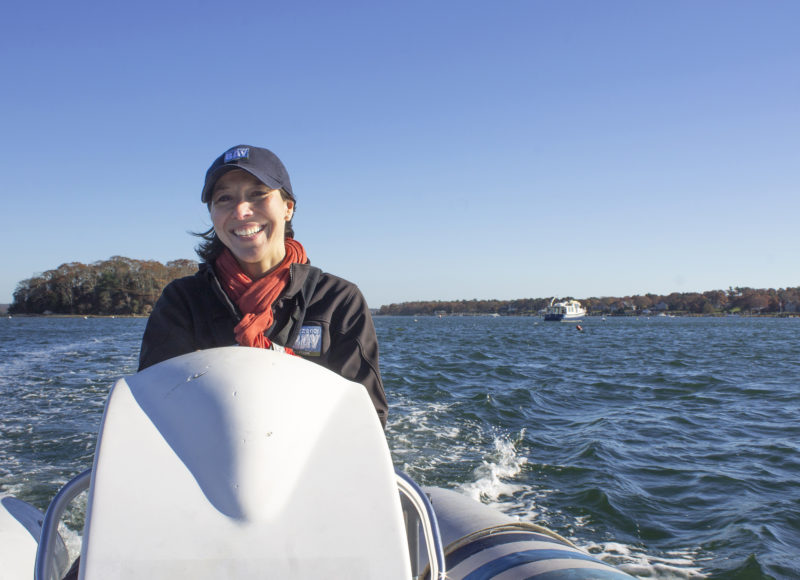 Buzzards Bay Coalition Restoration Ecologist Sara da Silva Quintal