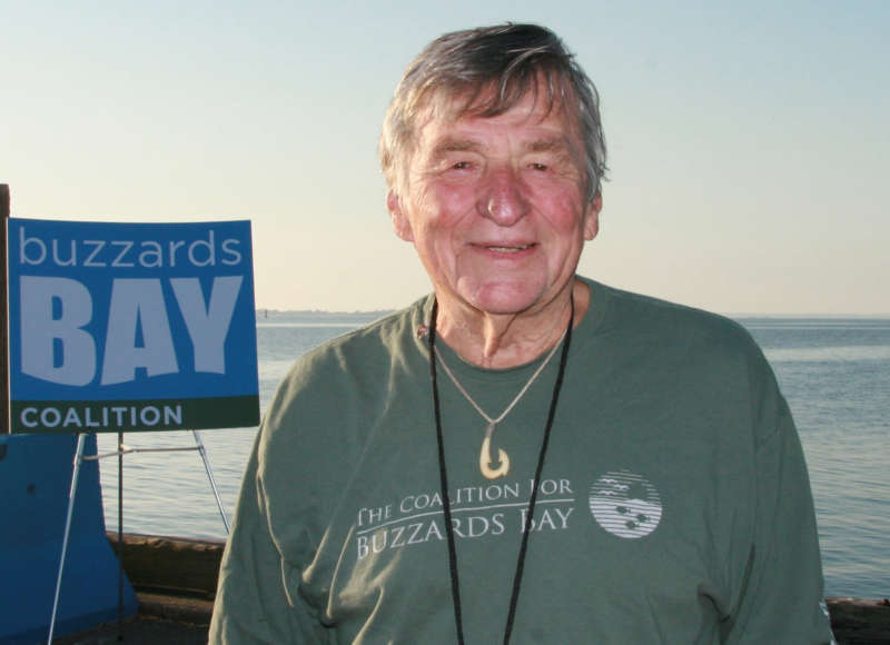 Richard Wheeler at the Buzzards Bay Swim