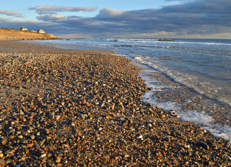 Atlantic Ocean from the shores of Goosewing Beach Preserve in Little Compton, Rhode Island