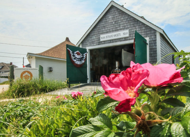 Horseneck Point Lifesaving Station in Westport, Massachusetts