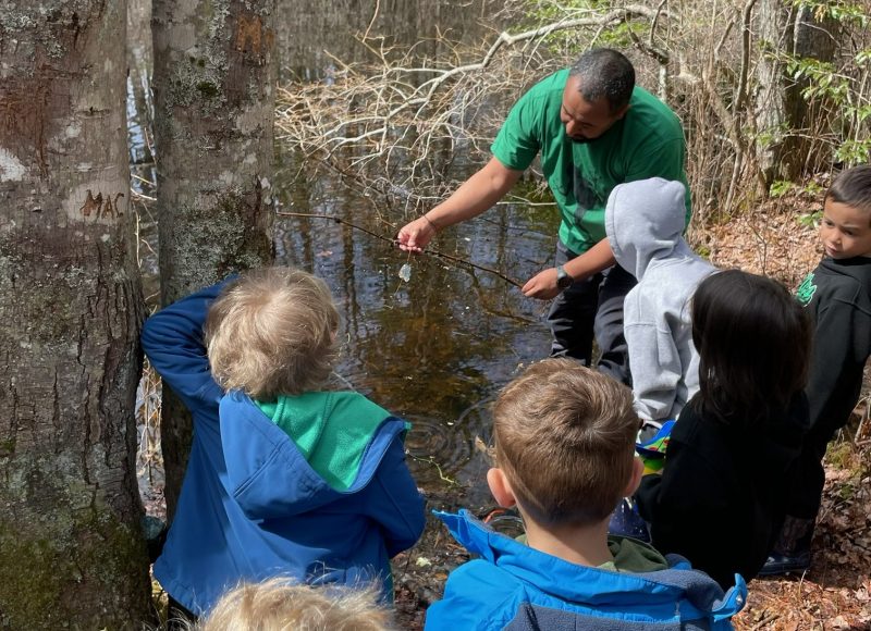 Vernon Baptista leading an adventure
