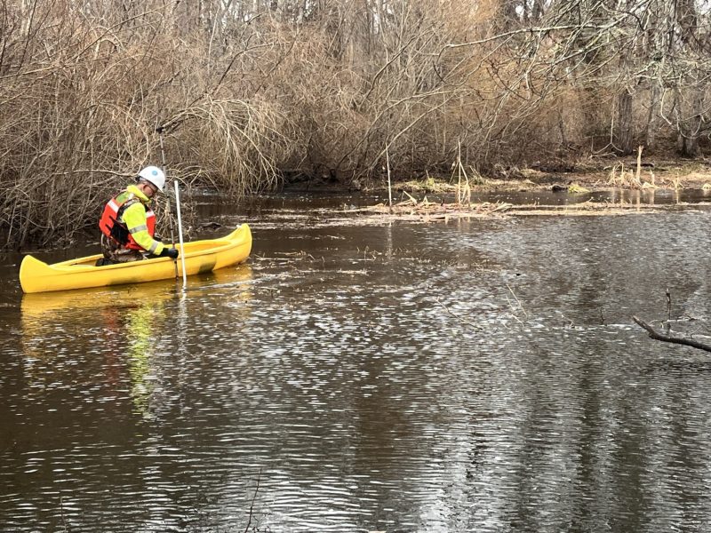 Testing on Buttonwood Brook
